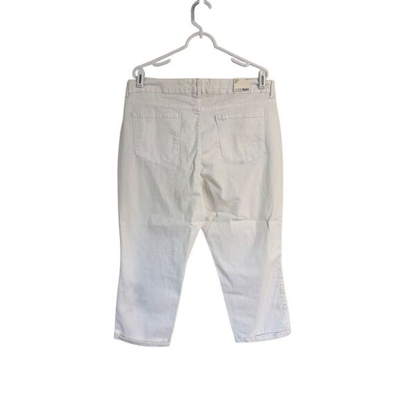 Code Bleu SOHO Crop Jeans - White Size 16 NWT - Picture 2 of 14